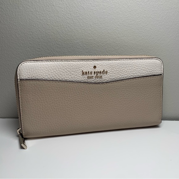 Kate Spade Large Continental Wallet in Warm Beige - 1616 - Picture 3 of 16